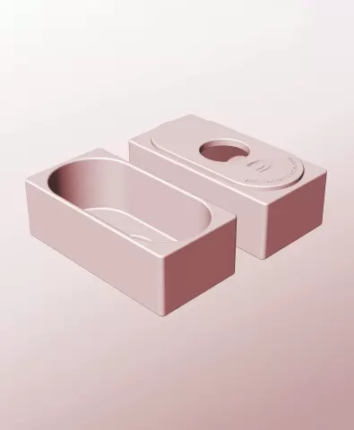 CX68-50-P Modular pierced component container modern decor