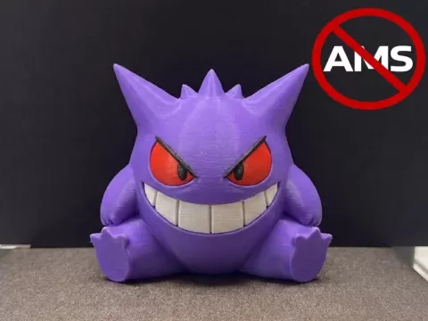GENGAR POKEMON - Figurine (AMS Version + NO AMS)