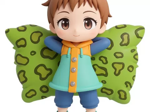 King Grizzly Sin of Sloth Chibi Figure