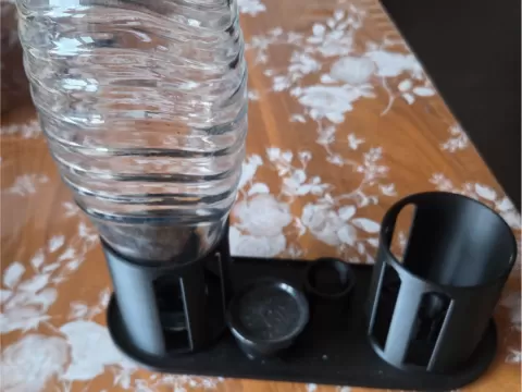 SodaStream Glasflaschenhalter zum Abtropfen