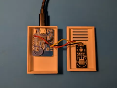 Wemos D1 Mini and DHT 11 Enclosure
