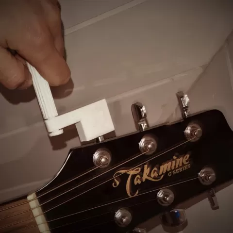 acoustic string winder by Marco Sauter