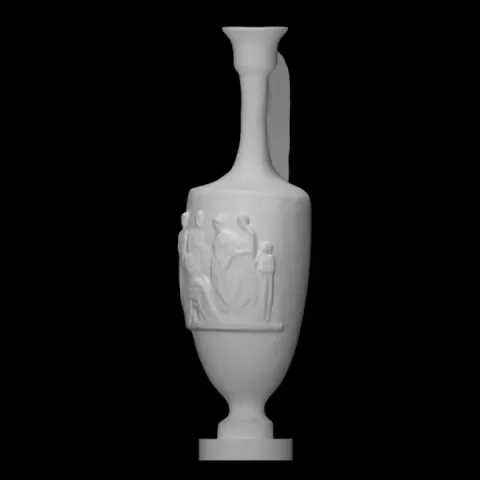 Funerary lekythos by met