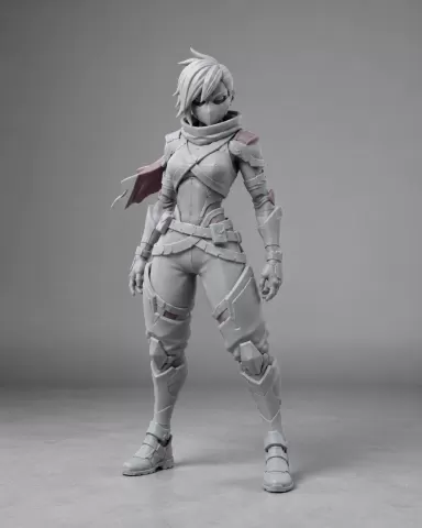 Futuristische Figur 2 - Futuristische Figur 2