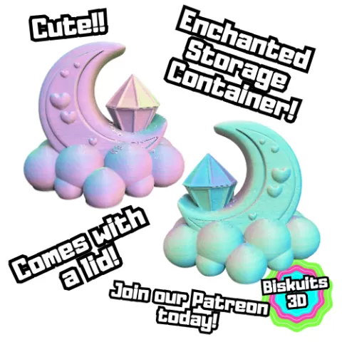 Enchanted Moon container