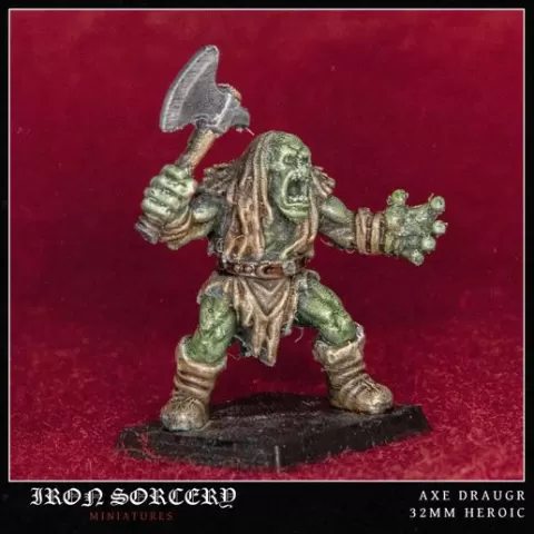 Axe Draugr | 32mm Heroic Miniature