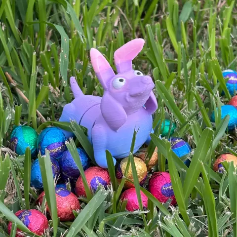 Articulated Easter Dachshund - Lulu Layers