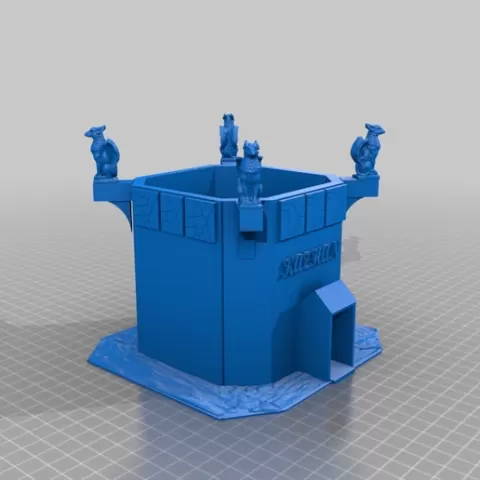 Tower with Griffons