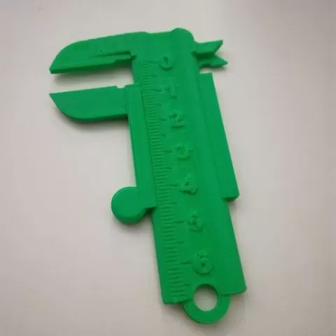 simple key chain calliper